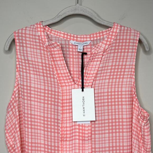 NWT 41 Hawthorn Breyson Sleeveless Shirt Size L Stitch Fix - Picture 7 of 11